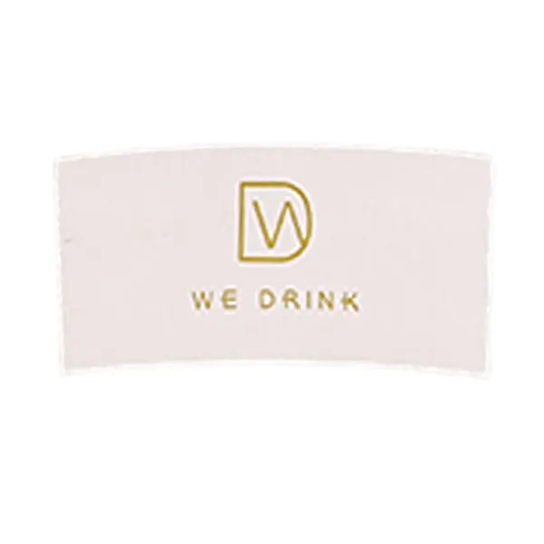 12-16 oz Full-Color Kraft Coffee Cup Sleeve MOQ100 - 12-16 oz Full-Color Kraft Coffee Cup Sleeve MOQ100 - Image 4 of 4