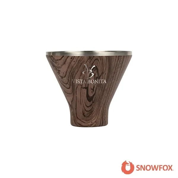 Snowfox® 8 oz. Shimmer Finish Vacuum Insulated Martini Cup - Snowfox® 8 oz. Shimmer Finish Vacuum Insulated Martini Cup - Image 3 of 3
