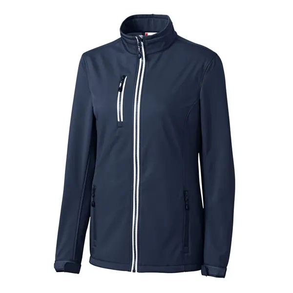 Clique Telemark Eco Stretch Softshell Full Zip Womens Jacket - Clique Telemark Eco Stretch Softshell Full Zip Womens Jacket - Image 13 of 27