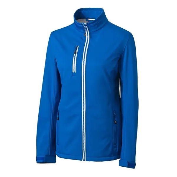 Clique Telemark Eco Stretch Softshell Full Zip Womens Jacket - Clique Telemark Eco Stretch Softshell Full Zip Womens Jacket - Image 18 of 27