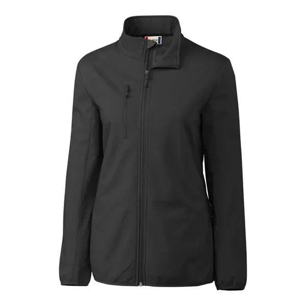 Clique Trail Eco Stretch Softshell Full Zip Womens Jacket - Clique Trail Eco Stretch Softshell Full Zip Womens Jacket - Image 10 of 30