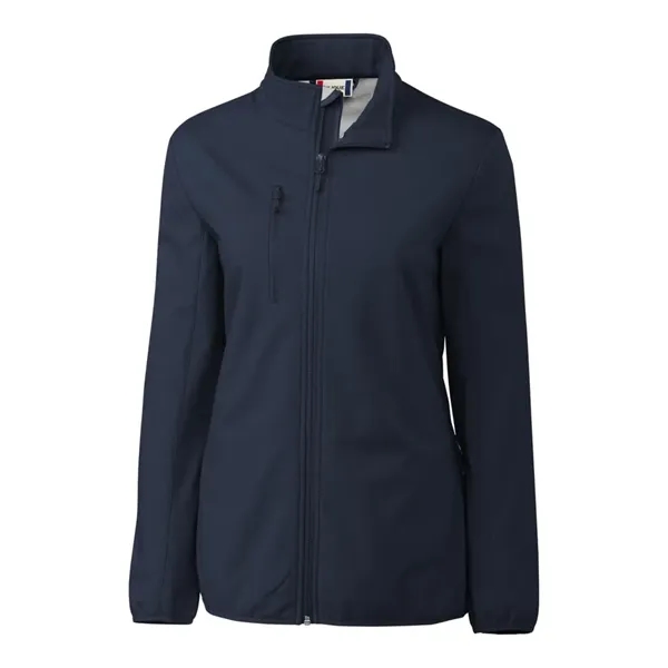 Clique Trail Eco Stretch Softshell Full Zip Womens Jacket - Clique Trail Eco Stretch Softshell Full Zip Womens Jacket - Image 12 of 30