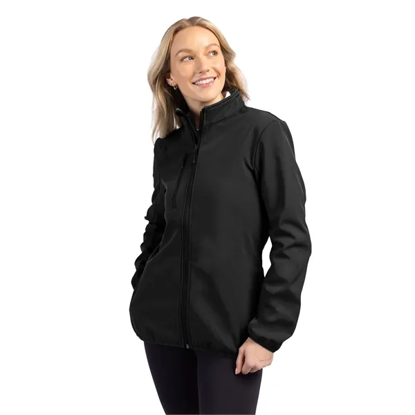Clique Trail Eco Stretch Softshell Full Zip Womens Jacket - Clique Trail Eco Stretch Softshell Full Zip Womens Jacket - Image 24 of 30