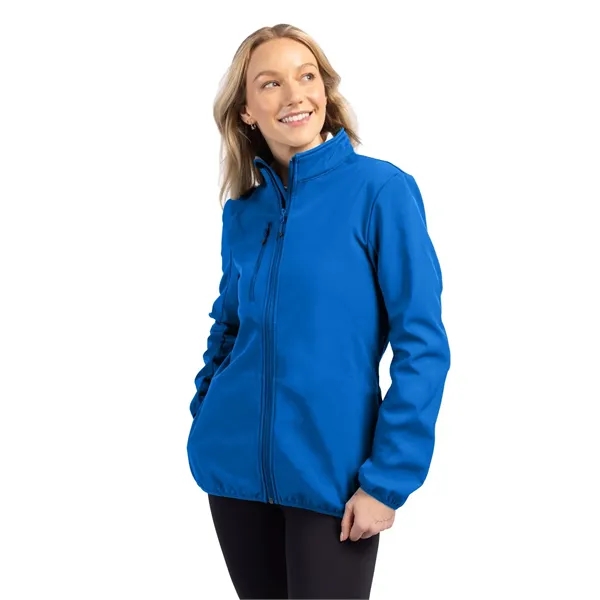 Clique Trail Eco Stretch Softshell Full Zip Womens Jacket - Clique Trail Eco Stretch Softshell Full Zip Womens Jacket - Image 27 of 30