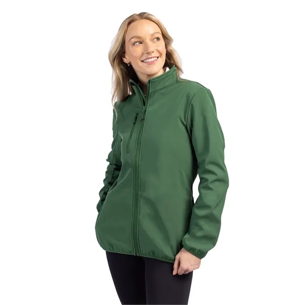 Clique Trail Eco Stretch Softshell Full Zip Womens Jacket - Clique Trail Eco Stretch Softshell Full Zip Womens Jacket - Image 29 of 30