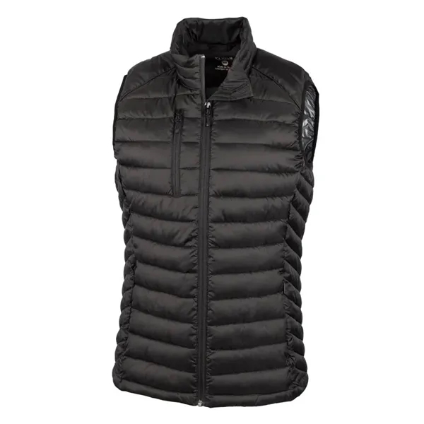 Clique Hudson Insulated Womens Full-Zip Puffer Vest - Clique Hudson Insulated Womens Full-Zip Puffer Vest - Image 6 of 11