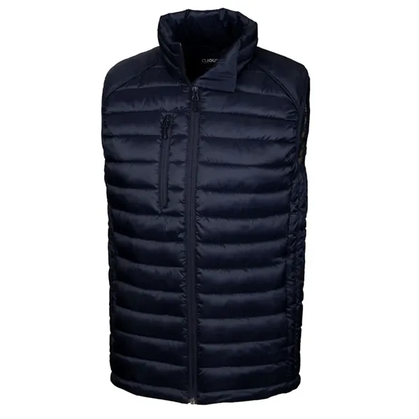 Clique Hudson Insulated Mens Full-Zip Puffer Vest - Clique Hudson Insulated Mens Full-Zip Puffer Vest - Image 6 of 11