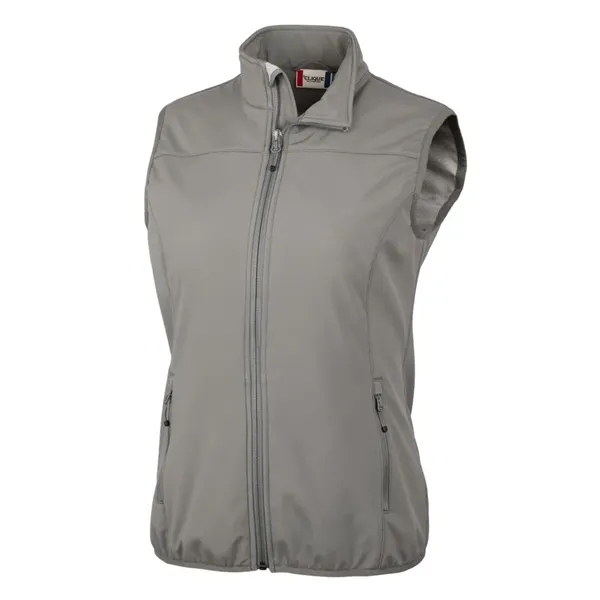 Clique Trail Eco Stretch Softshell Women's Full Zip Vest - Clique Trail Eco Stretch Softshell Women's Full Zip Vest - Image 9 of 9