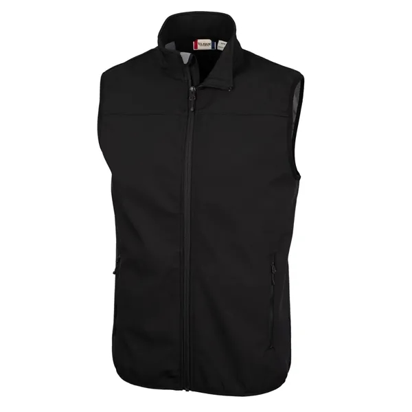 Clique Trail Eco Stretch Softshell Full Zip Mens Vest - Clique Trail Eco Stretch Softshell Full Zip Mens Vest - Image 6 of 10