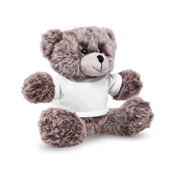 7" Soft Plush Bear With T-Shirt - 7" Soft Plush Bear With T-Shirt - Image 11 of 44