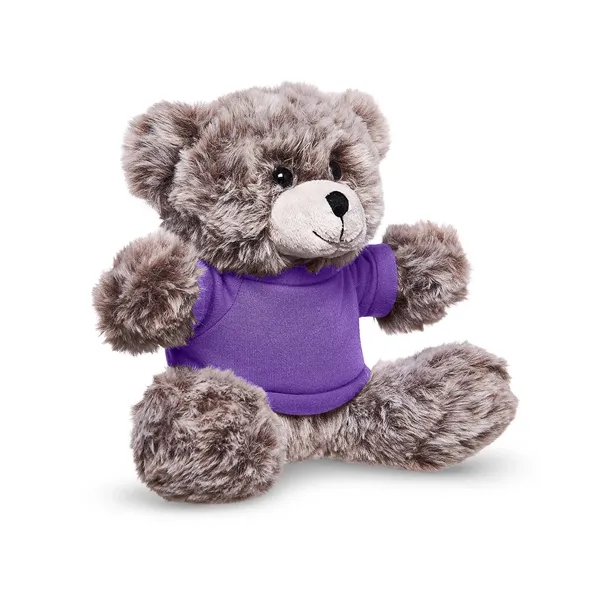7" Soft Plush Bear With T-Shirt - 7" Soft Plush Bear With T-Shirt - Image 7 of 44