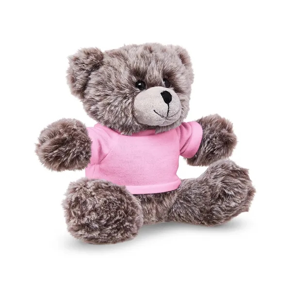 7" Soft Plush Bear With T-Shirt - 7" Soft Plush Bear With T-Shirt - Image 44 of 44
