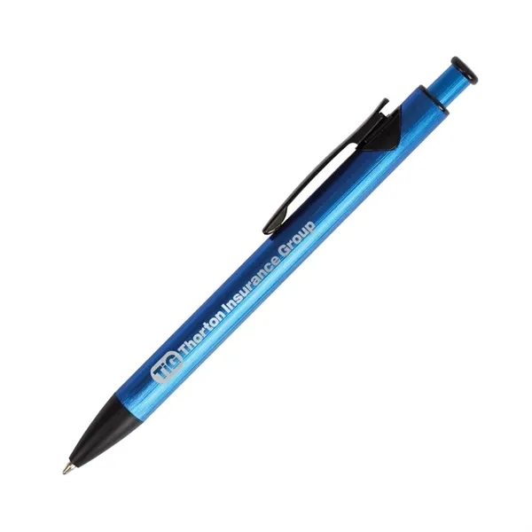 Illuminate Recycled Aluminum Plunge-Action Pen - Illuminate Recycled Aluminum Plunge-Action Pen - Image 3 of 3