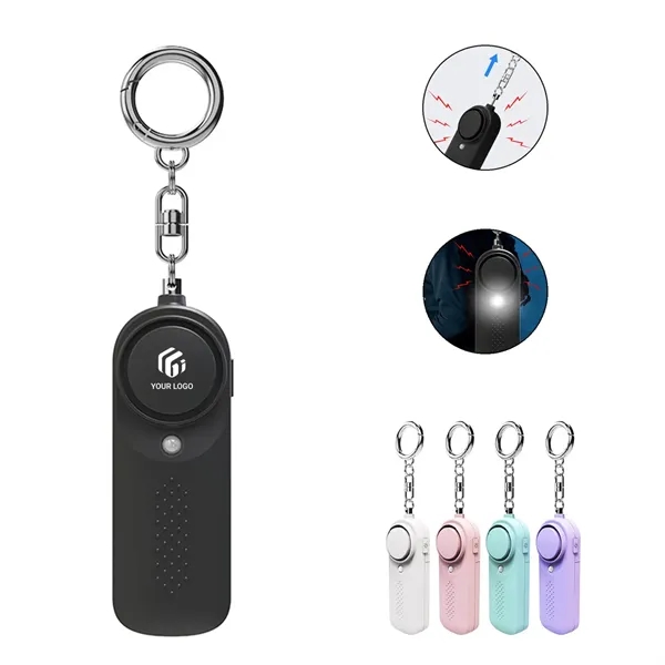 Emergency security protection lighting safety alarm keychain - Emergency security protection lighting safety alarm keychain - Image 0 of 4