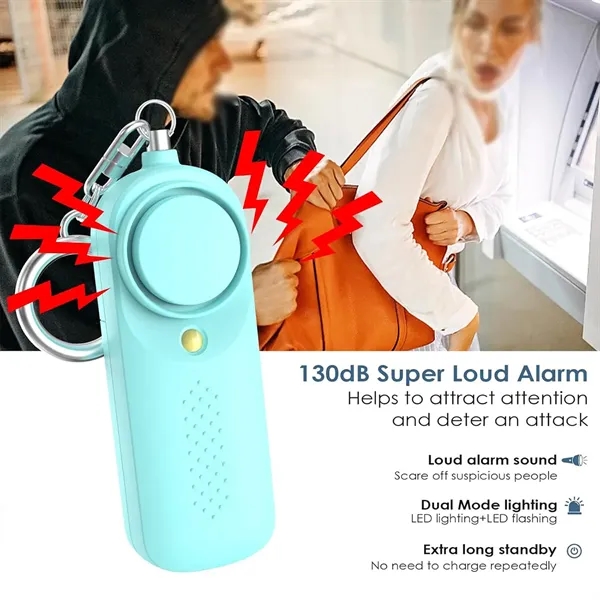 Emergency security protection lighting safety alarm keychain - Emergency security protection lighting safety alarm keychain - Image 2 of 4