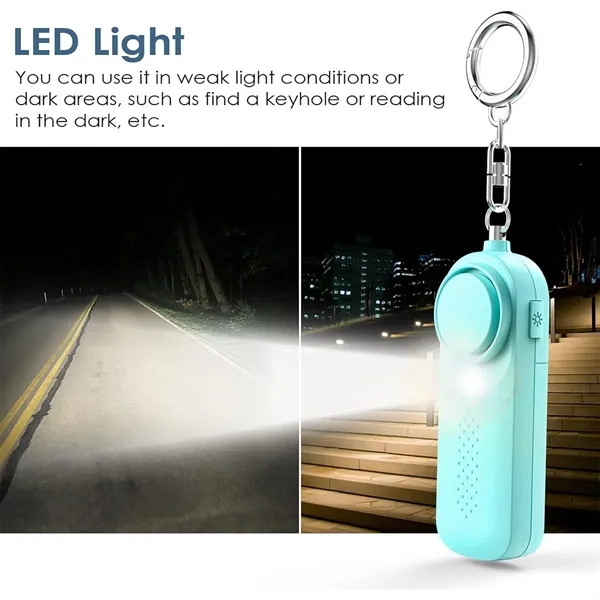 Emergency security protection lighting safety alarm keychain - Emergency security protection lighting safety alarm keychain - Image 3 of 4