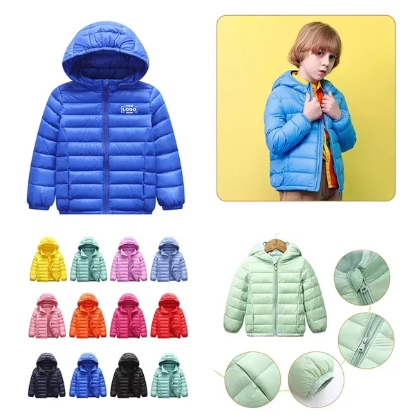Children's Hooded Puffer Jacket - Children's Hooded Puffer Jacket - Image 0 of 1