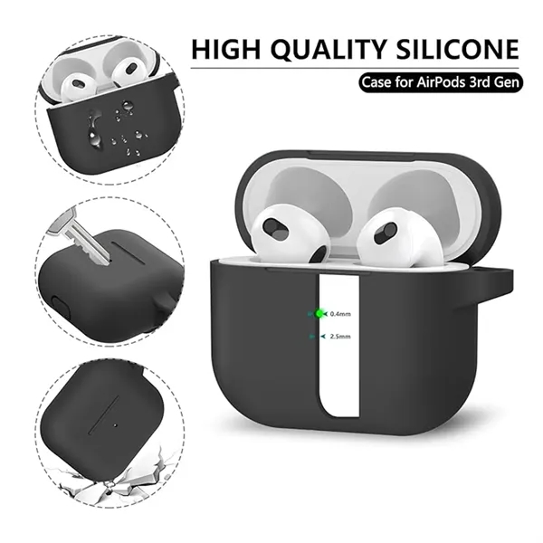 Silicone Wireless for AirPods Pro Protective Earphone Cover - Silicone Wireless for AirPods Pro Protective Earphone Cover - Image 2 of 3