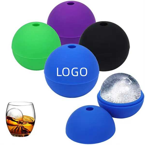 Silicone Ice Ball Maker Molds - Silicone Ice Ball Maker Molds - Image 0 of 5