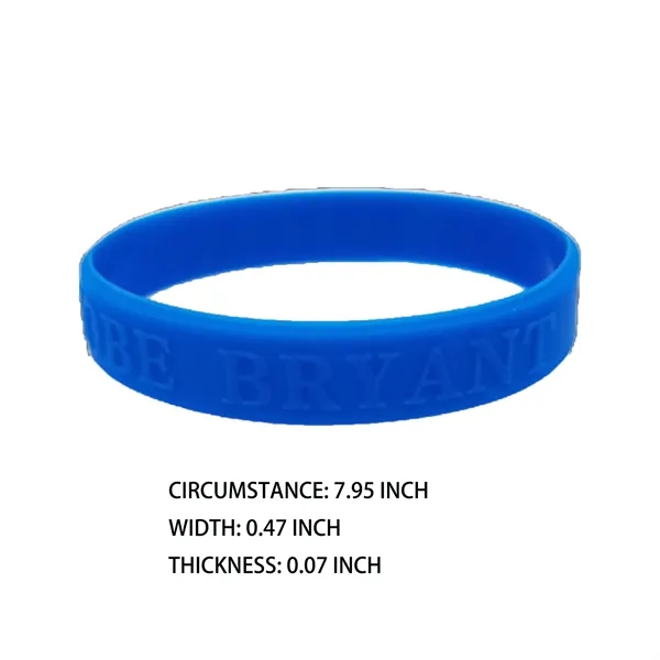 Luminous Color Blank Silicone Bracelets Wristbands - Luminous Color Blank Silicone Bracelets Wristbands - Image 1 of 6