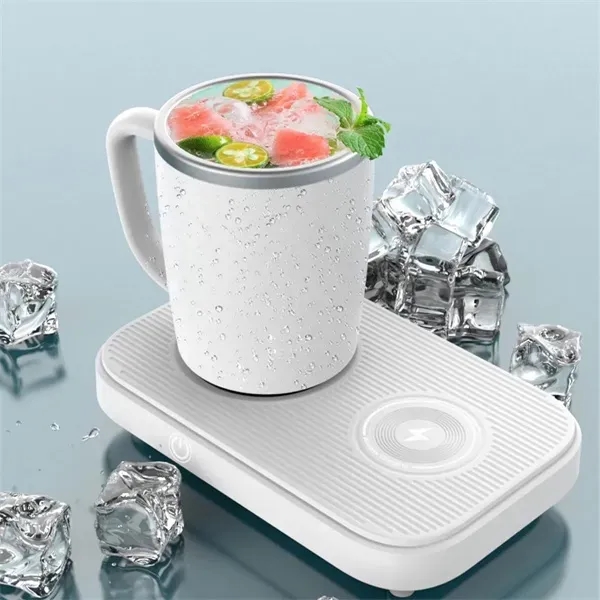 3-in-1 Coffee Mug Warmer, Cooler & Wireless Charger - 3-in-1 Coffee Mug Warmer, Cooler & Wireless Charger - Image 5 of 5