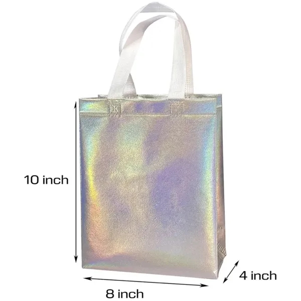 Iridescent Non Woven Tote Bags - Iridescent Non Woven Tote Bags - Image 1 of 5