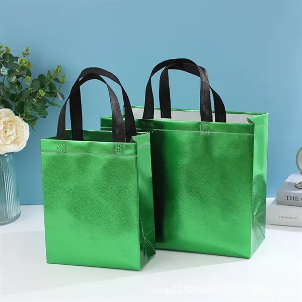 Iridescent Non Woven Tote Bags - Iridescent Non Woven Tote Bags - Image 5 of 5