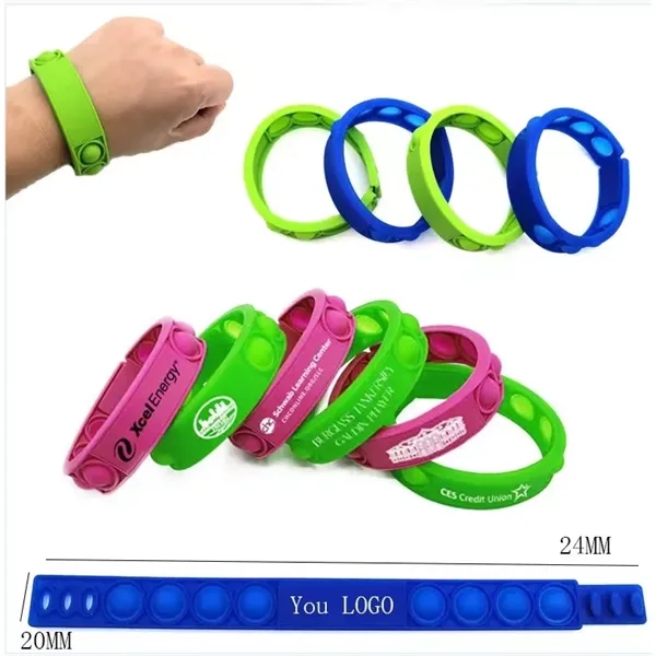Bubble Fidget Wristband - Bubble Fidget Wristband - Image 2 of 3