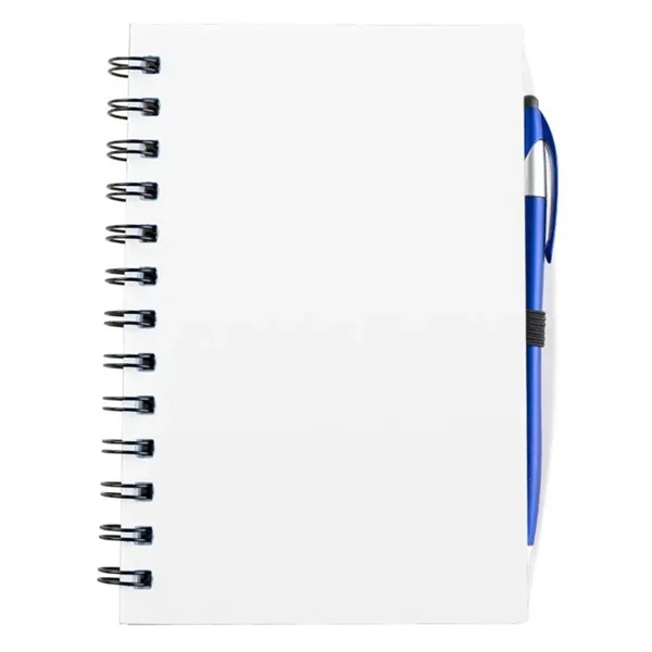 SpiralScript 5.5 x 7 Plastic Spiral Journal with Pen - SpiralScript 5.5 x 7 Plastic Spiral Journal with Pen - Image 9 of 14