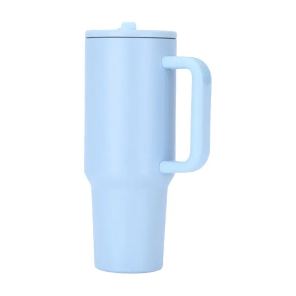 40oz Tumbler with Handle and Straw Lid - 40oz Tumbler with Handle and Straw Lid - Image 4 of 14