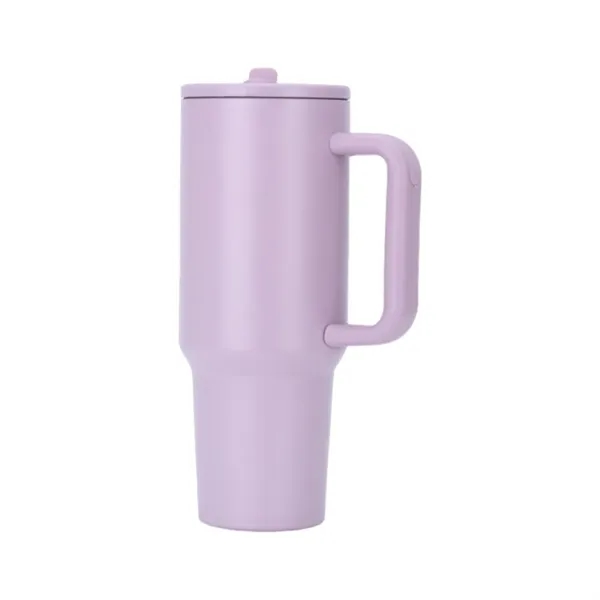 40oz Tumbler with Handle and Straw Lid - 40oz Tumbler with Handle and Straw Lid - Image 5 of 14