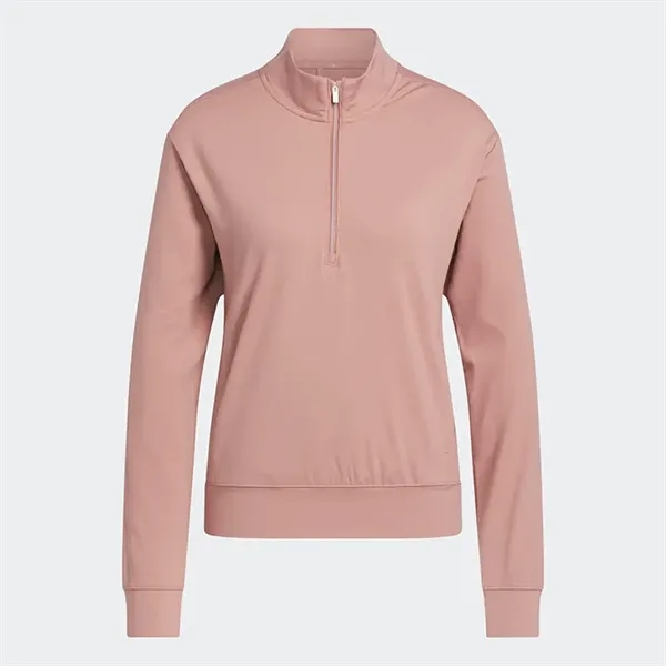 Adidas Ladies Ultimate365 Half Zip Layering Top - Adidas Ladies Ultimate365 Half Zip Layering Top - Image 5 of 6