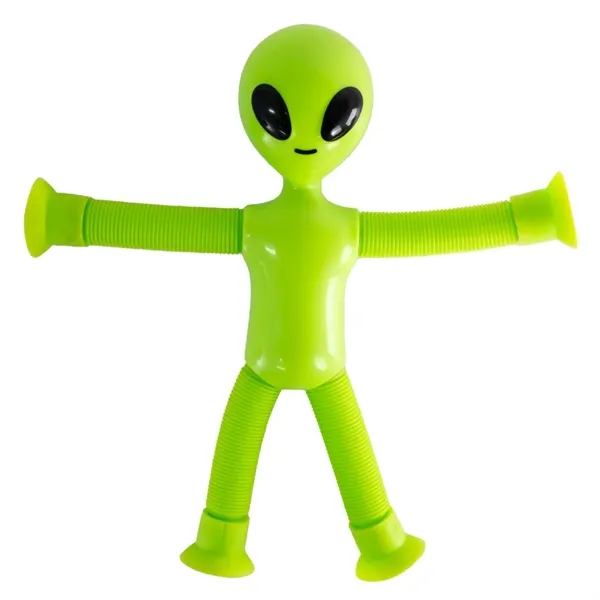 Green Alien Bendy Man