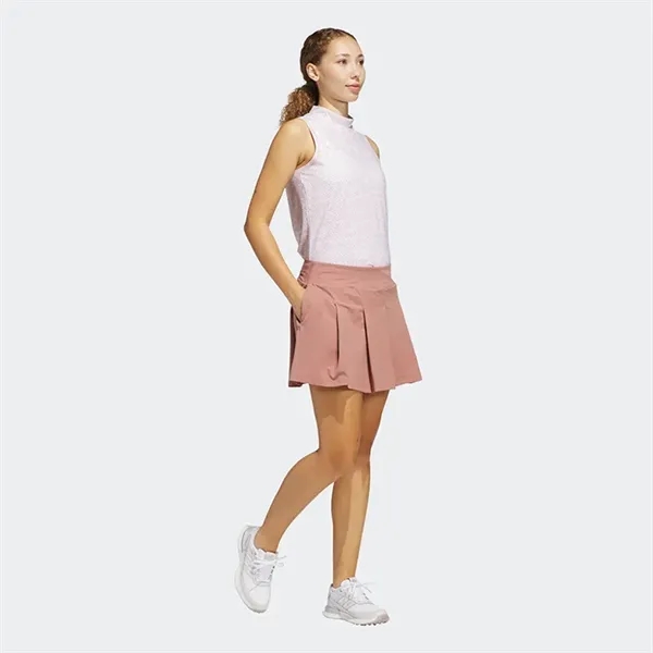 Adidas Ladies Ultimate365 Tour Pleated 15" Skort - Adidas Ladies Ultimate365 Tour Pleated 15" Skort - Image 6 of 7