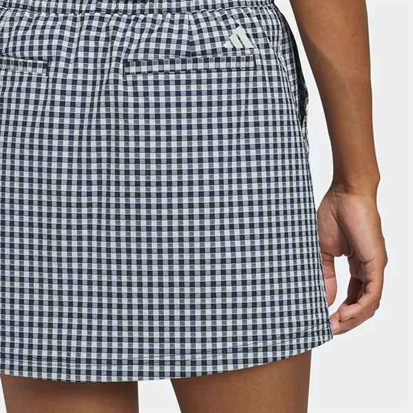 Adidas Ladies Ultimate365 Gingham 15" Skort - Adidas Ladies Ultimate365 Gingham 15" Skort - Image 3 of 3