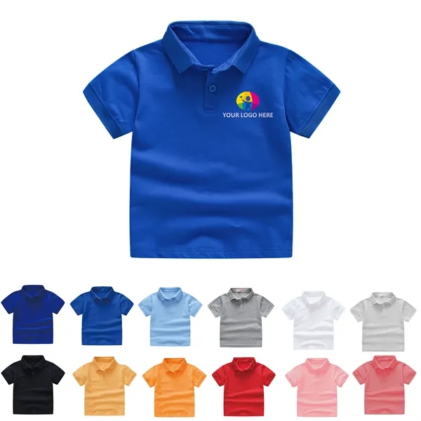 Children Pique Polo Shirt - Children Pique Polo Shirt - Image 0 of 13