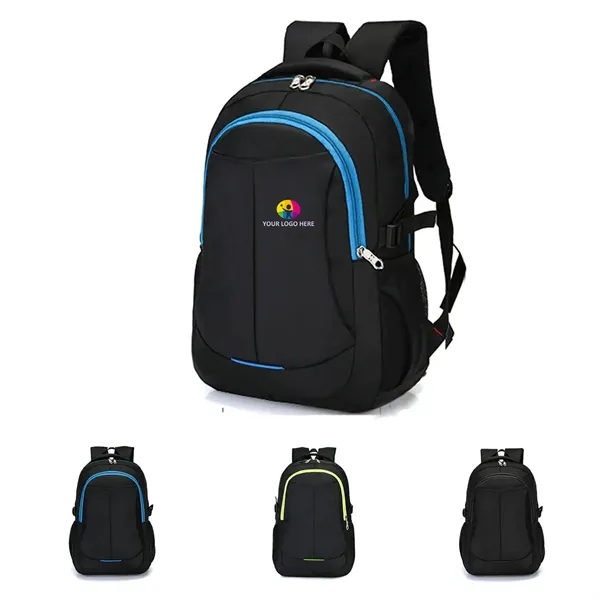 Padded Strap Spacious Backpack - Padded Strap Spacious Backpack - Image 0 of 4
