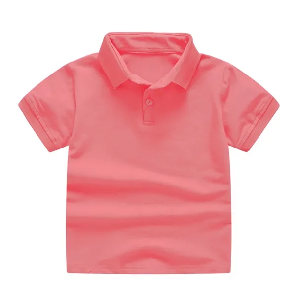 Children Pique Polo Shirt - Children Pique Polo Shirt - Image 9 of 13