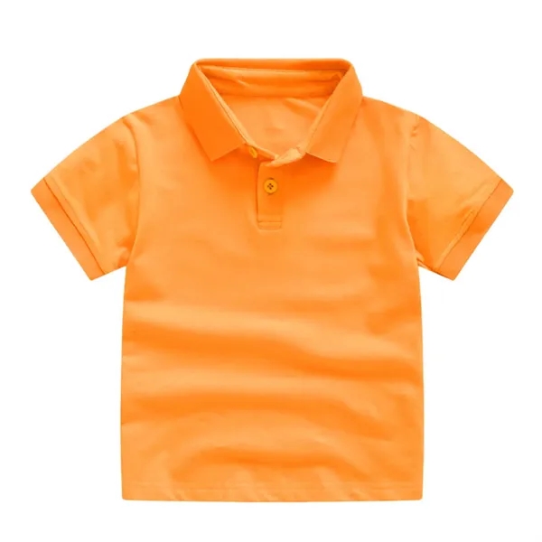 Children Pique Polo Shirt - Children Pique Polo Shirt - Image 7 of 13