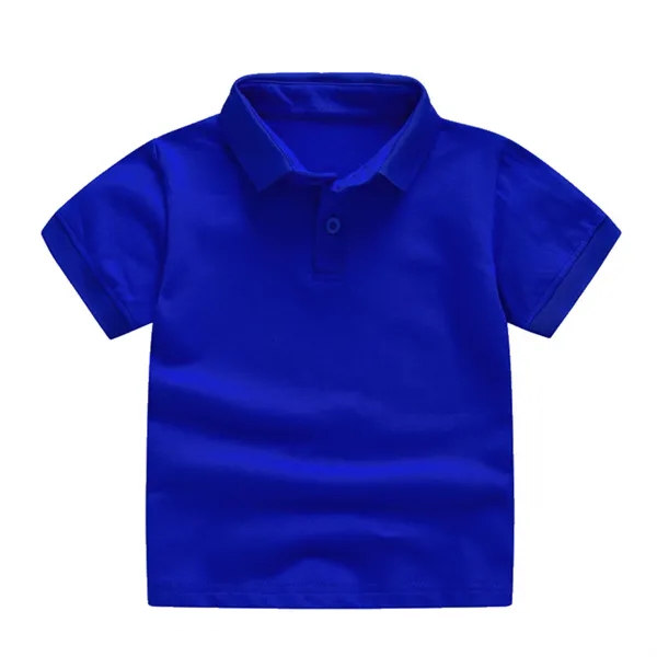 Children Pique Polo Shirt - Children Pique Polo Shirt - Image 3 of 13