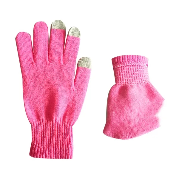Knitted Touchscreen Tech Gloves - Knitted Touchscreen Tech Gloves - Image 2 of 11