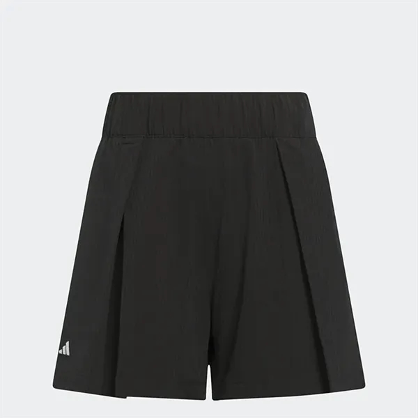 Adidas Ladies Go-To Pleated Shorts - Adidas Ladies Go-To Pleated Shorts - Image 0 of 3