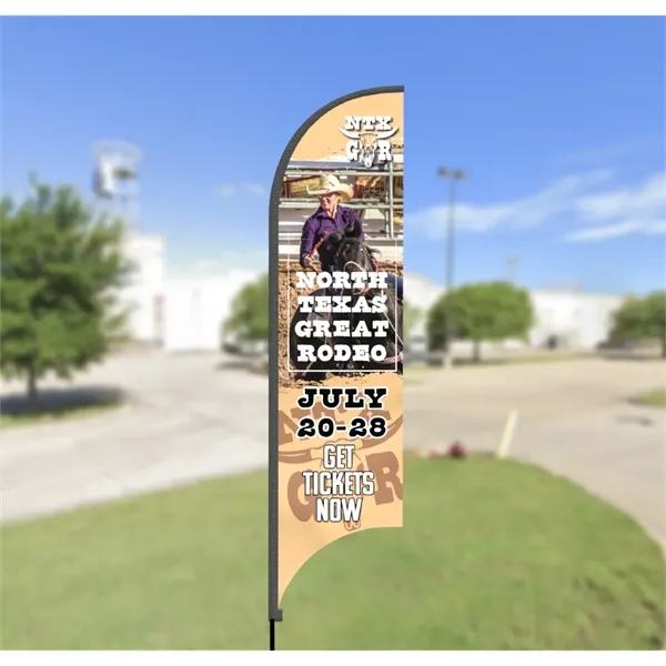 Complete 11 Ft Feather Flag Kit (2 Sided) - Complete 11 Ft Feather Flag Kit (2 Sided) - Image 0 of 2