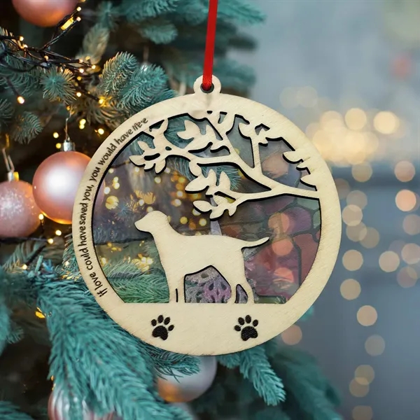 Suncatcher Layered Wood Ornament - Suncatcher Layered Wood Ornament - Image 0 of 7