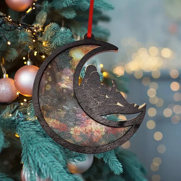 Suncatcher Layered Wood Ornament - Suncatcher Layered Wood Ornament - Image 5 of 7