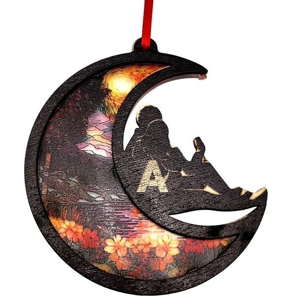 Suncatcher Layered Wood Ornament - Suncatcher Layered Wood Ornament - Image 6 of 7