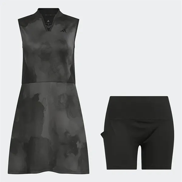 Adidas Ladies Ultimate365 Tour Hybrid Printed Dress - Adidas Ladies Ultimate365 Tour Hybrid Printed Dress - Image 2 of 4