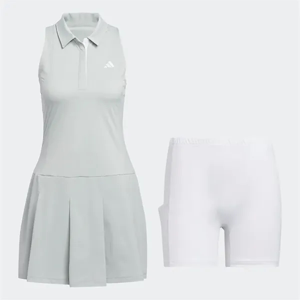 Adidas Ladies Ultimate365 Tour Pleated Dress - Adidas Ladies Ultimate365 Tour Pleated Dress - Image 1 of 4