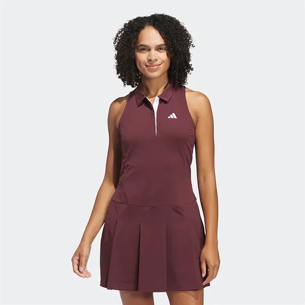 Adidas Ladies Ultimate365 Tour Pleated Dress - Adidas Ladies Ultimate365 Tour Pleated Dress - Image 3 of 4