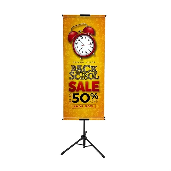 Value Banner Stand Single Sided Kit - Value Banner Stand Single Sided Kit - Image 0 of 2